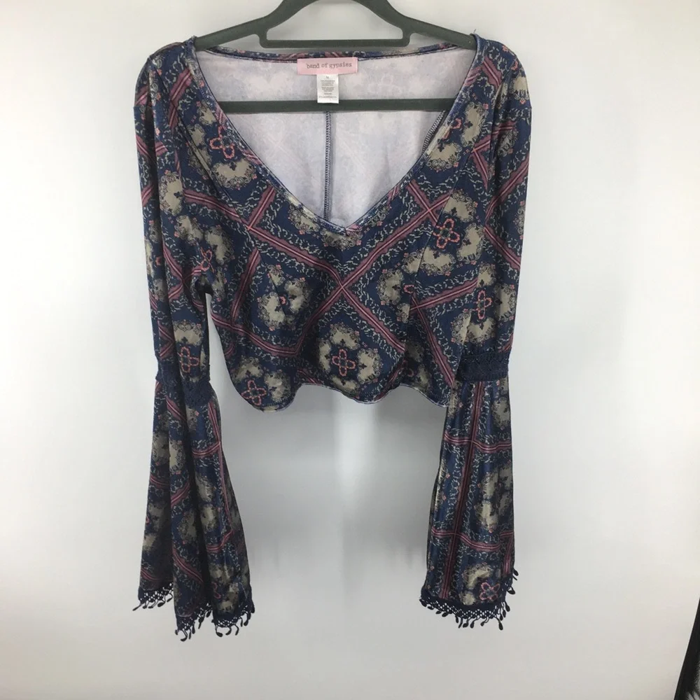 Band Of Gypsies Crop Top NWOT